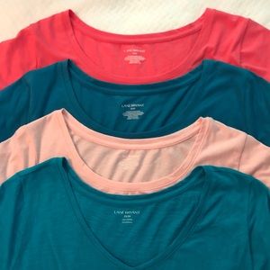 Lane Bryant T-shirts, size 22/24, lot of 4